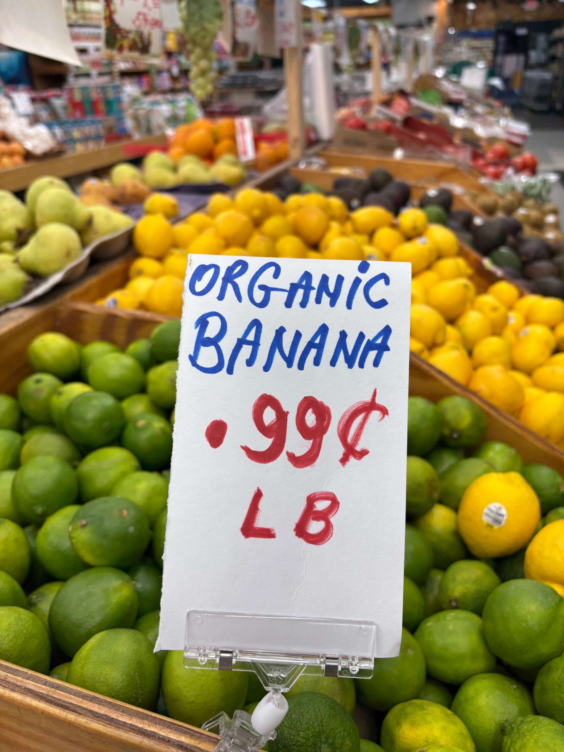 organic bananas