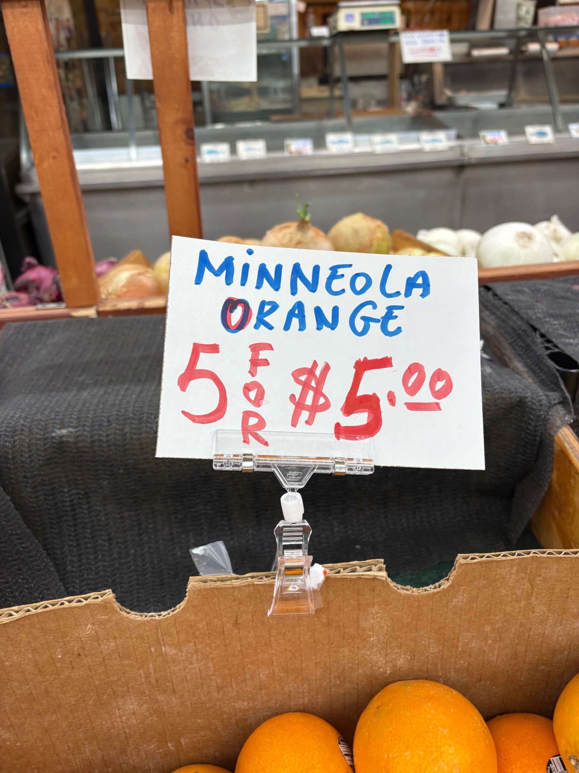 minneola oranges